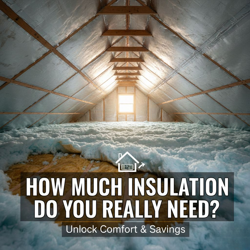 How Much Insulation Do You Really Need in Your Attic