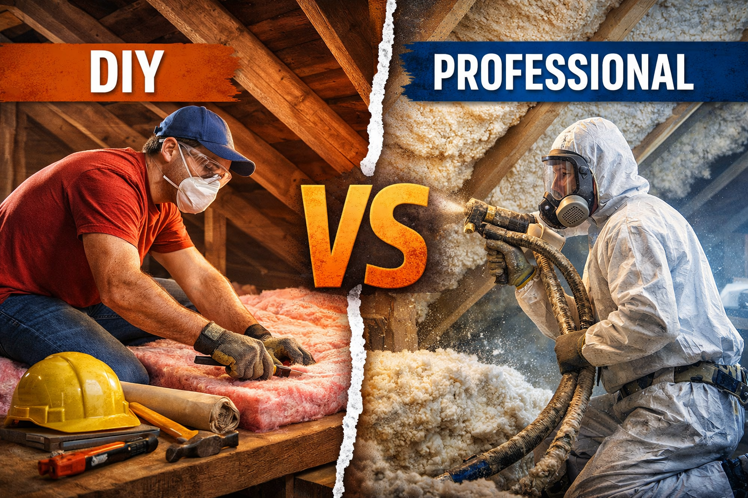 Do You Need a Professional or Is Attic Insulation a DIY Job